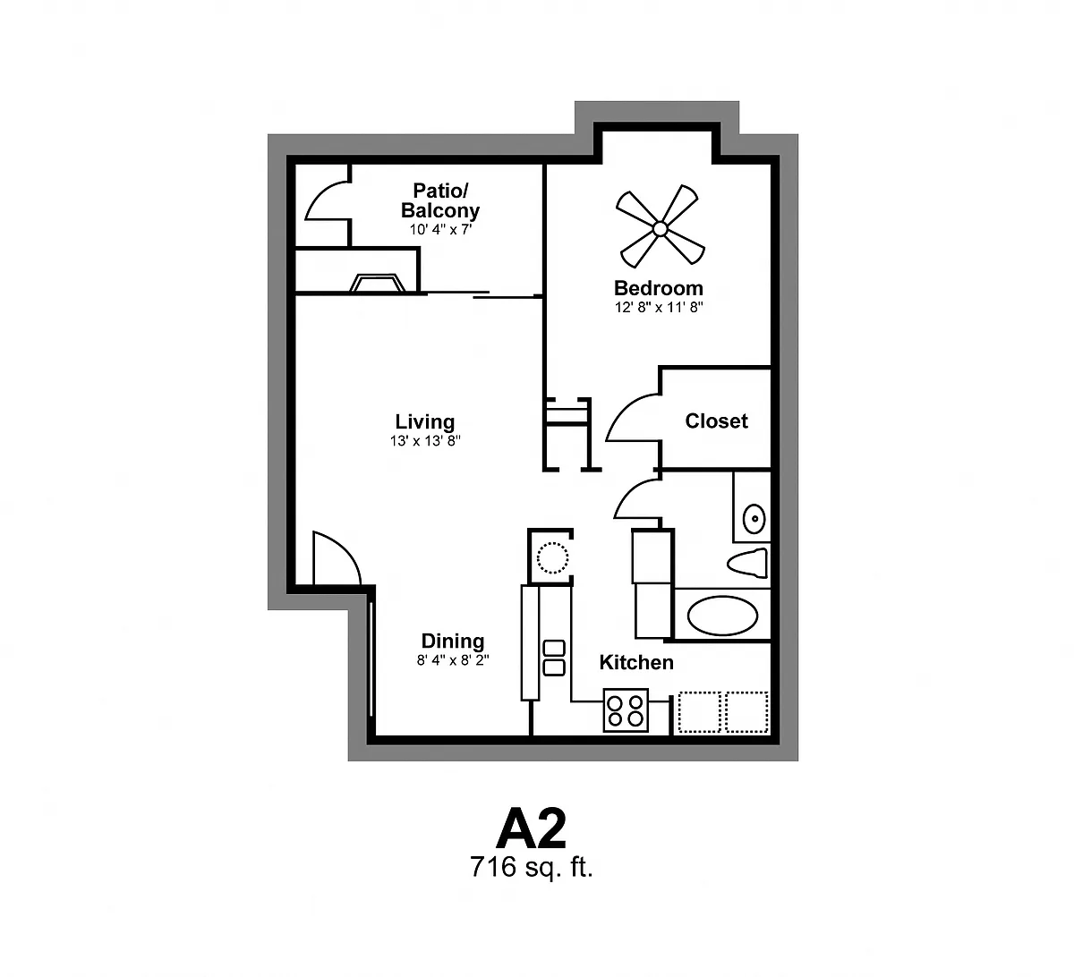 Floor plan A2