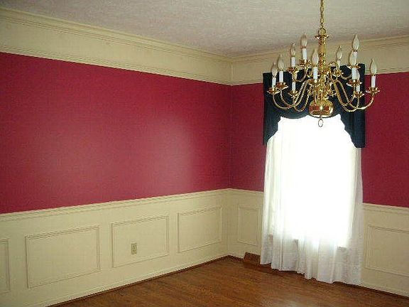 Detailed Millwork in Dining Room