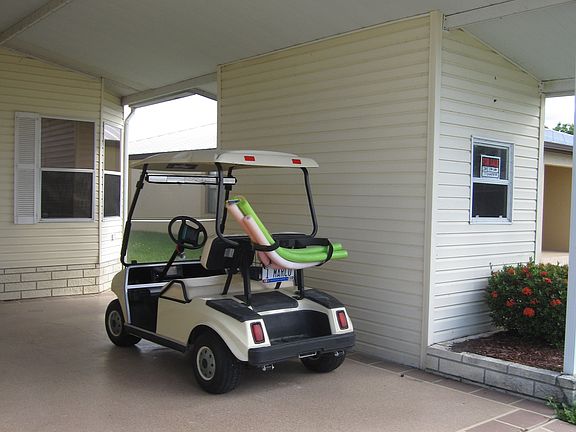 Carport and storage shed