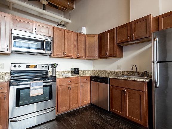 The Parkside 1 Bedroom Kitchen