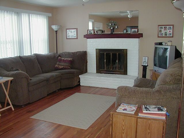 One side of living room