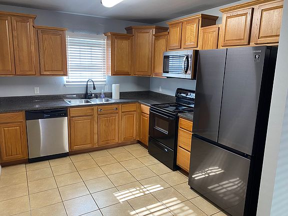 Upgraded refrigerator and new microwave