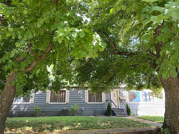 front-newly re-asphalted ave