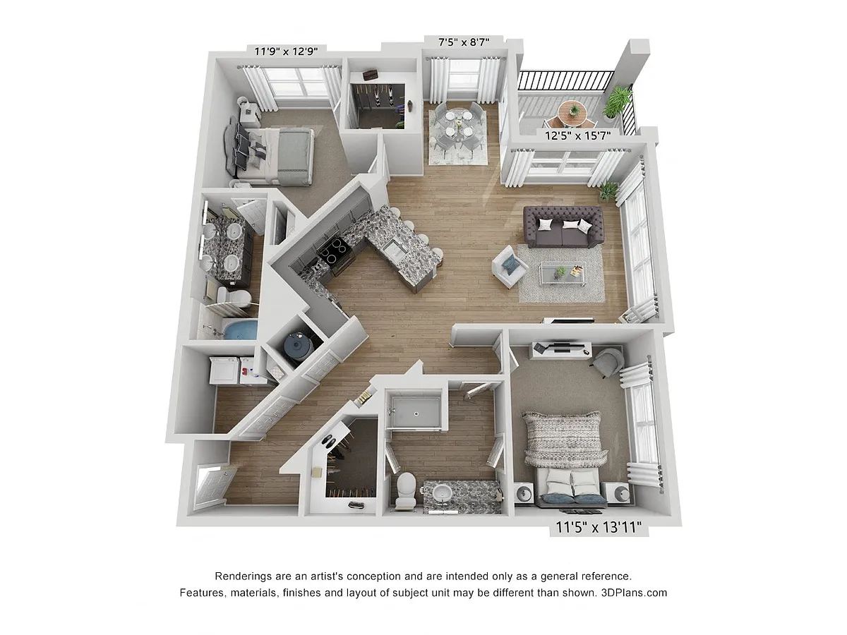 Floor plan B2