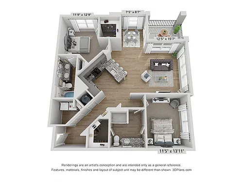 Floor plan B2