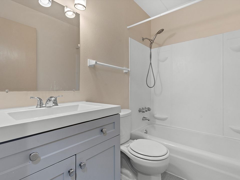Updated bathroom.