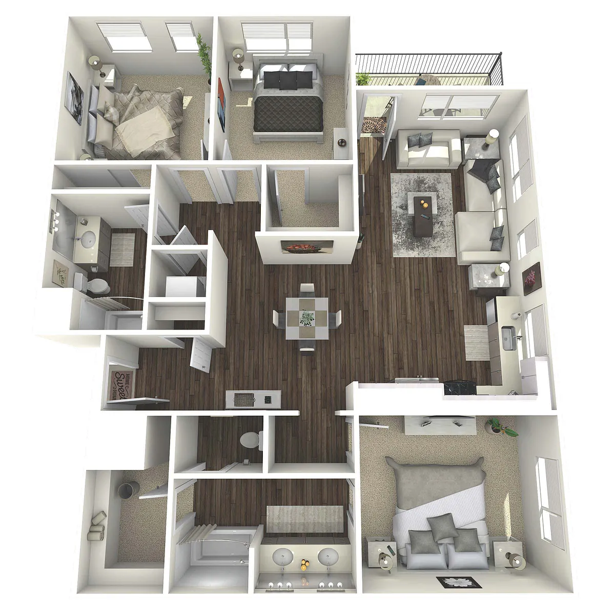 Floor plan C1