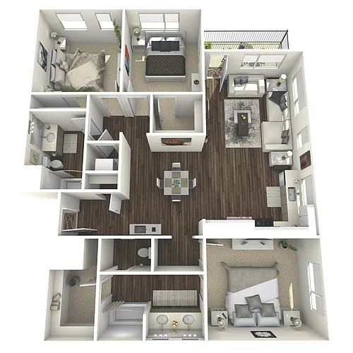 Floor plan C1