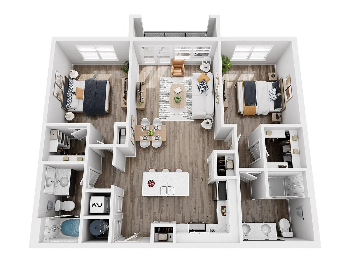 Floor plan B3