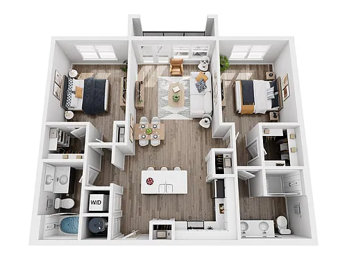 Floor plan B3