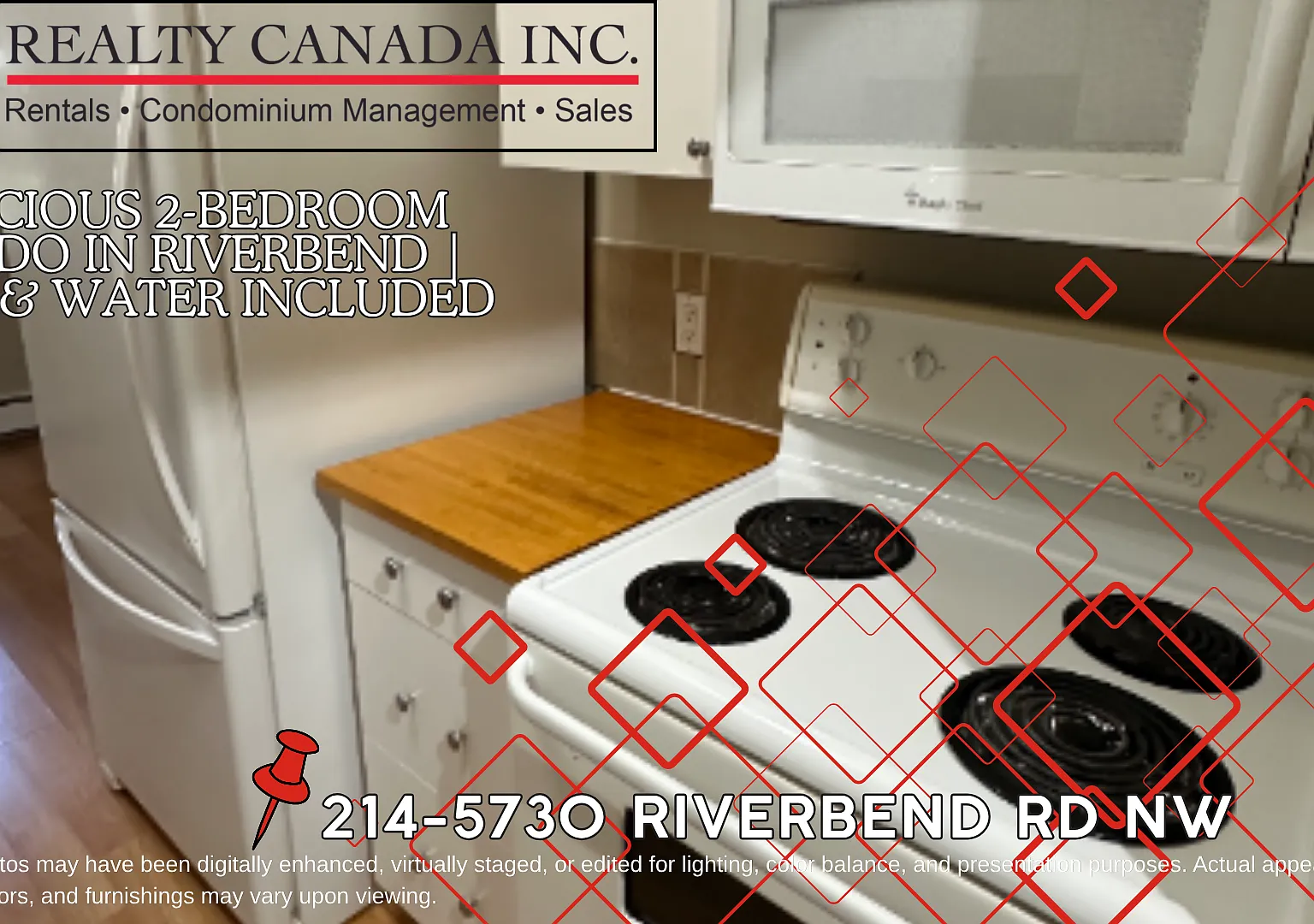 (PN 240 ) Spacious 2-Bedroom Condo with Heat & Water Included — Photo 1