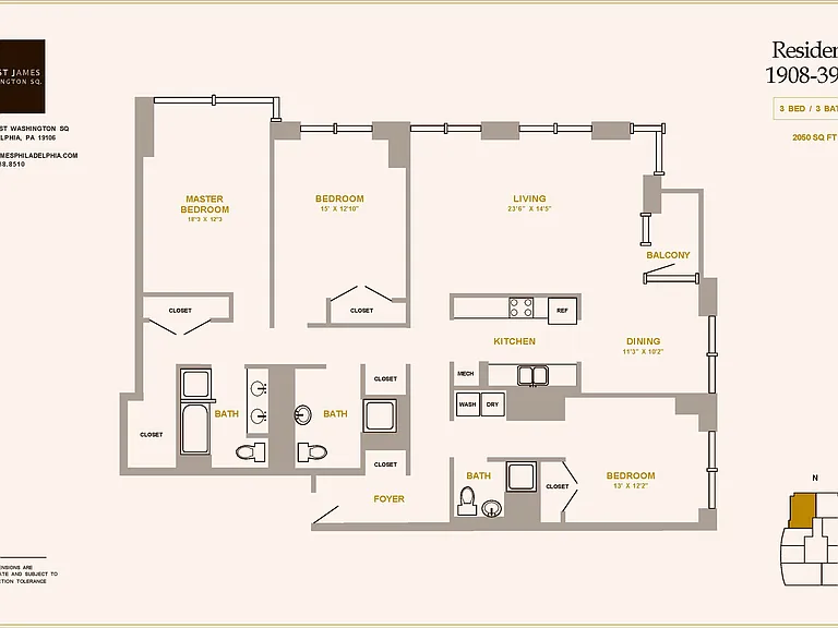 3 Bed 3 Bath C2 3 Bed 3 Bath C2