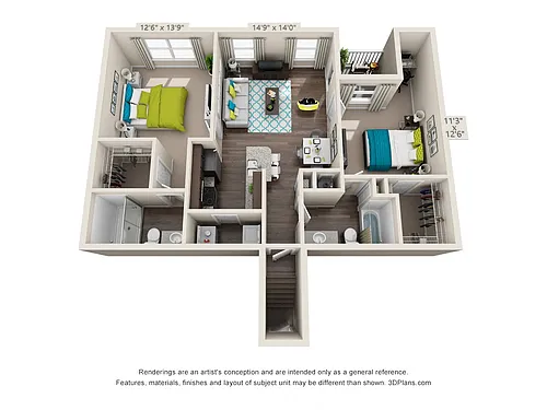 Floor plan B9