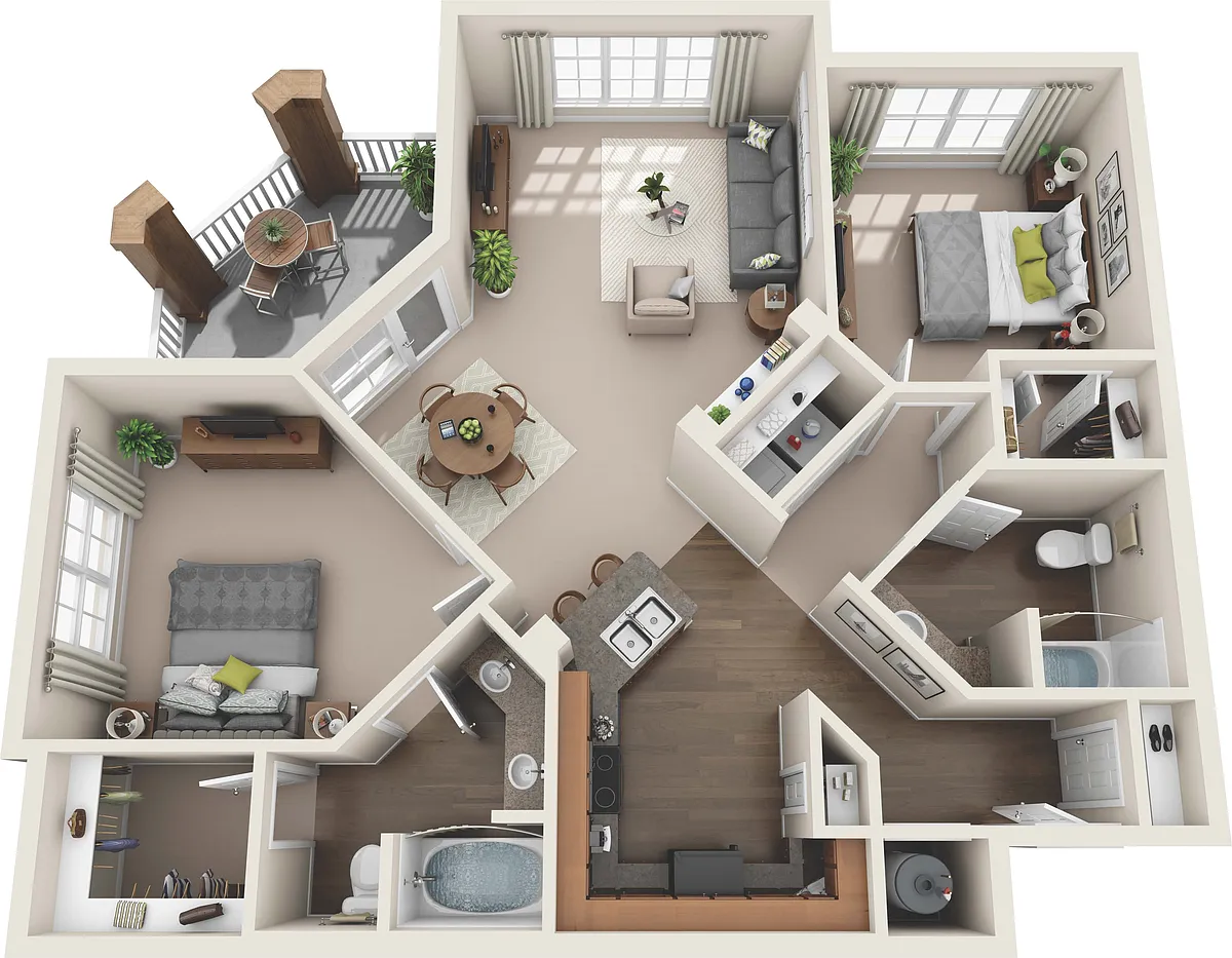 Floor plan The Spruce