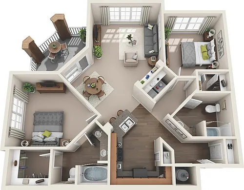 Floor plan The Spruce