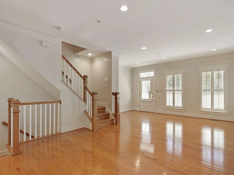 Living Area with Shutters on All Windows