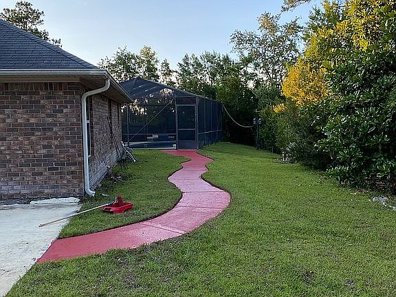 Back yard
