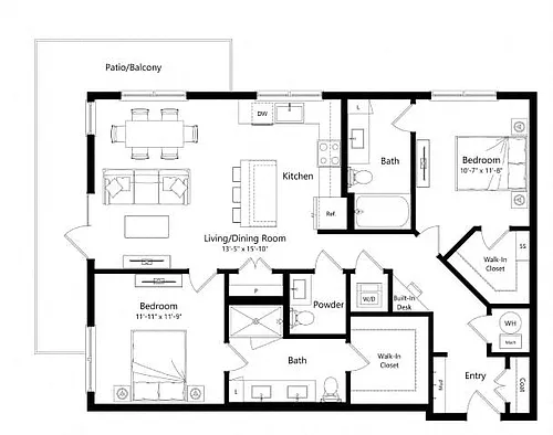 Floor plan B4