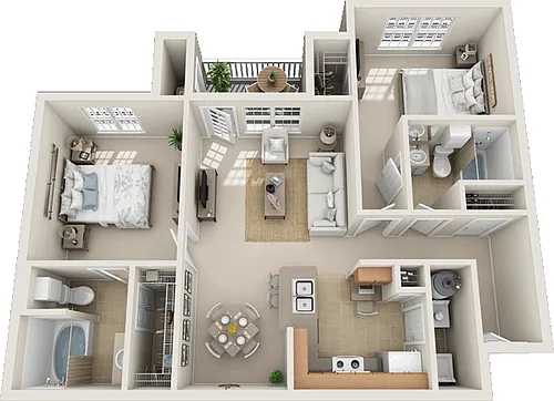 Floor plan B1 - Brighton