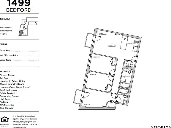 2nd image of 1499 Bedford Ave #6P