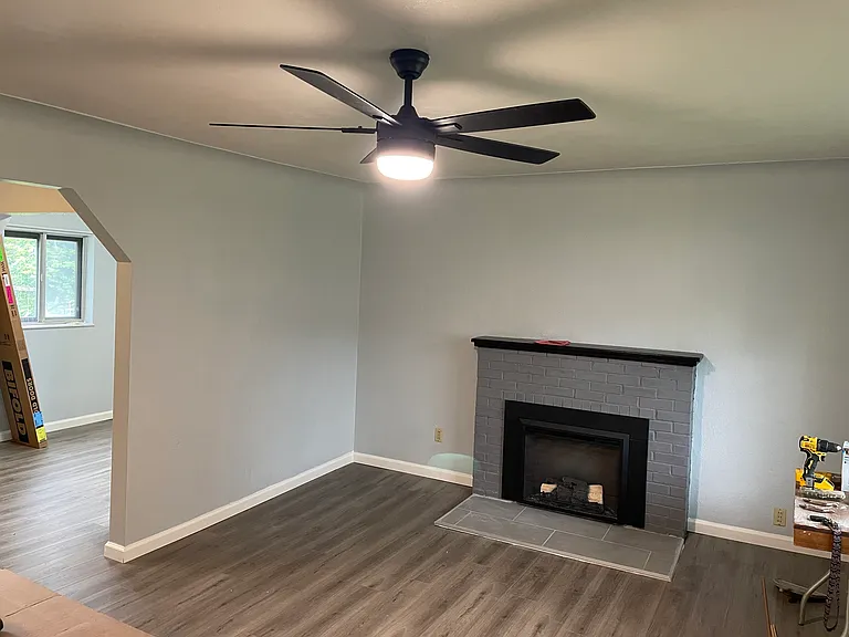 Modern contemporary electric Fireplace