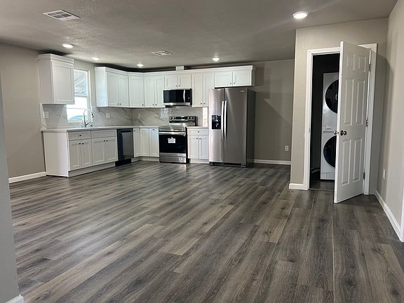 kitchen and entry hall