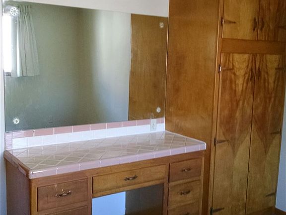 Built-in Vanity/Desk, and one of the Built-in Cedar Wardrobe