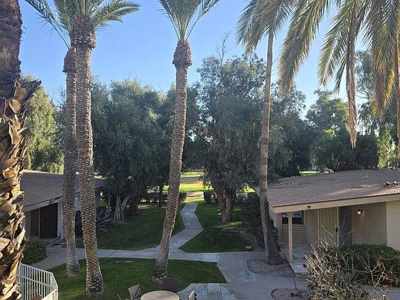 Lush green landscaping