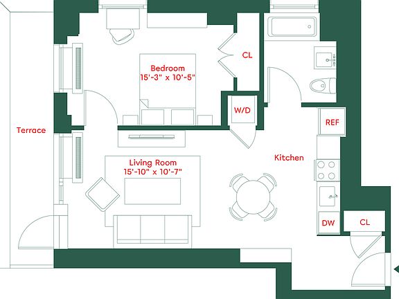 2nd image of 662 Pacific St #18C