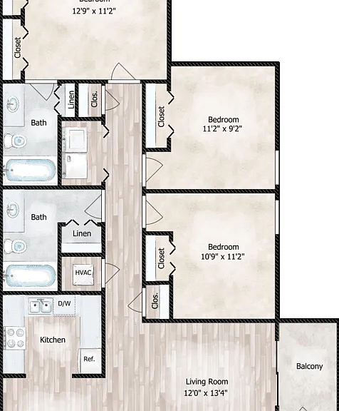 THE NASH Floorplan Diagram