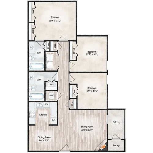 Floor plan THE NASH