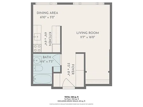 Floor plan C105