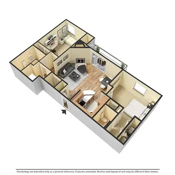Floor plan Autumn Leaf