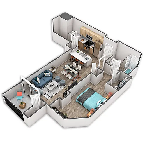 Floor plan Paladia Platinum