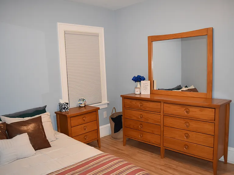 Main floor primary bedroom