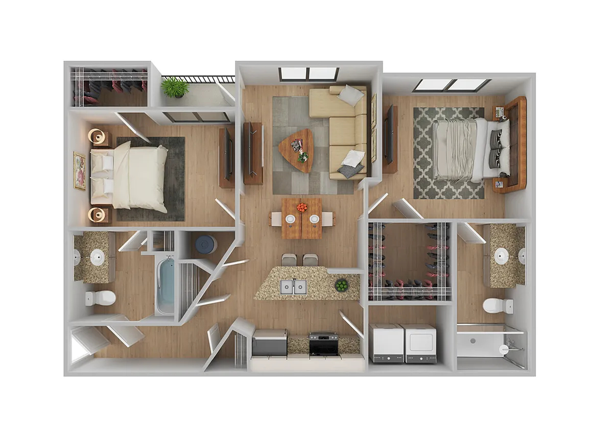 Floor plan Harbor | Renovated