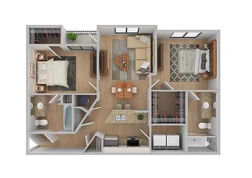 Floor plan Harbor | Renovated
