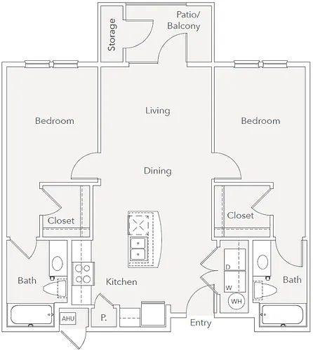 Floor plan B1-60
