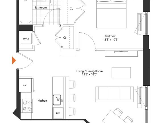 2nd image of 1333 Jackson Ave #3E