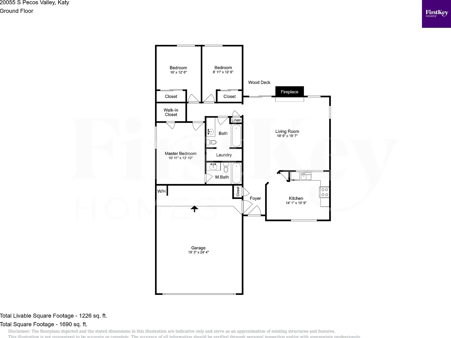 3 bed, 2.0 bath, 1265 sqft, $2,095 — Photo 2