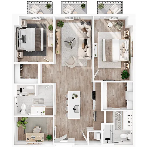 Floor plan Penthouse