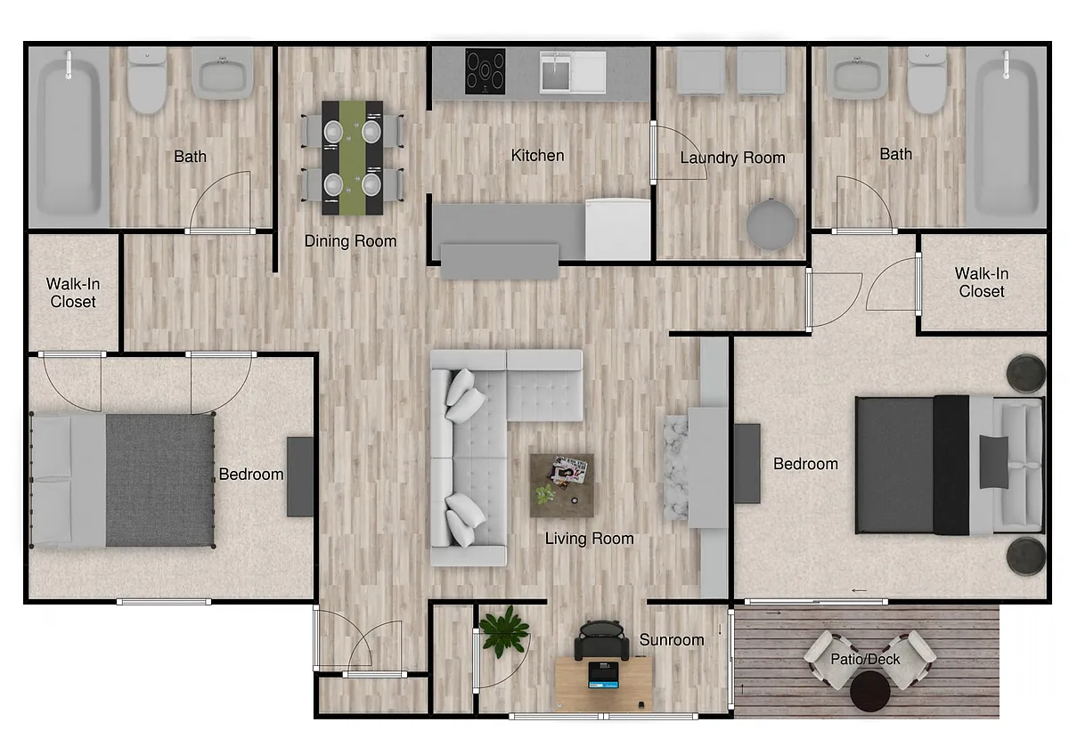 Floor plan The Cypress