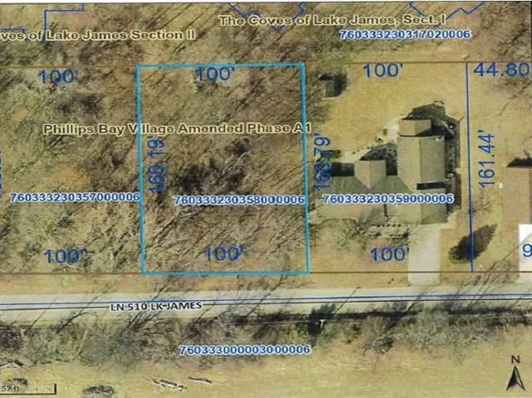 510 0 Lane Lake James A 1 G, Fremont, IN 46737