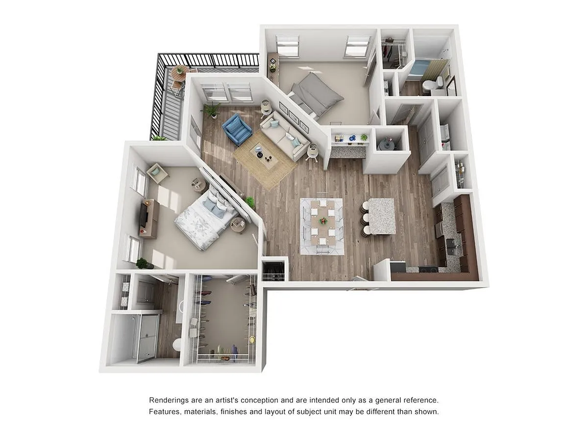 Floor plan B3