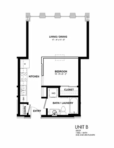Floor plan 01-B