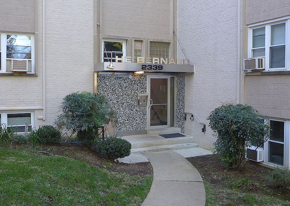 Entrance to the building