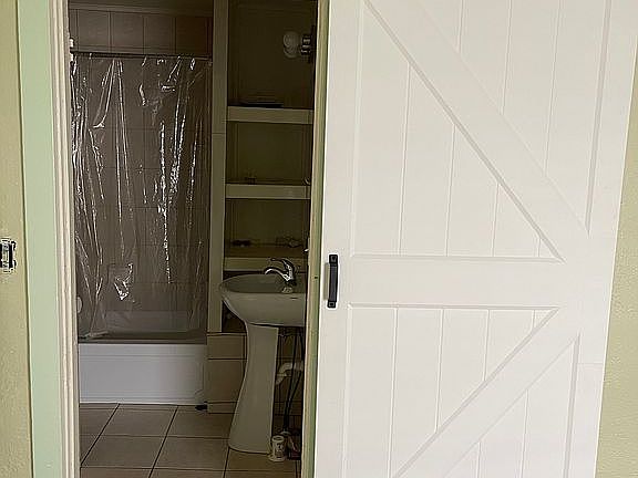 Bathroom door