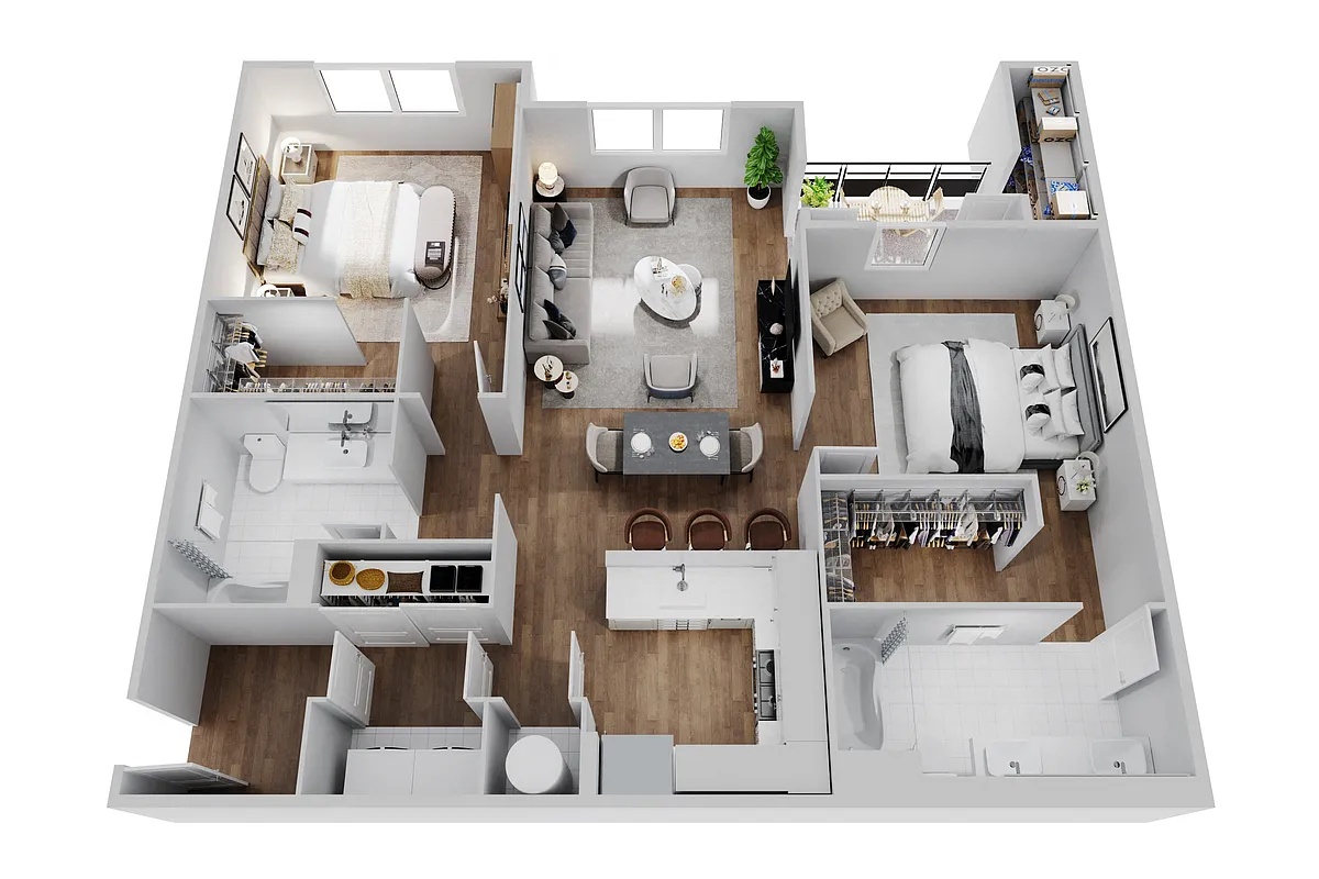 Floor plan B2