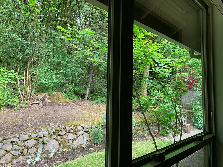View from master bedroom