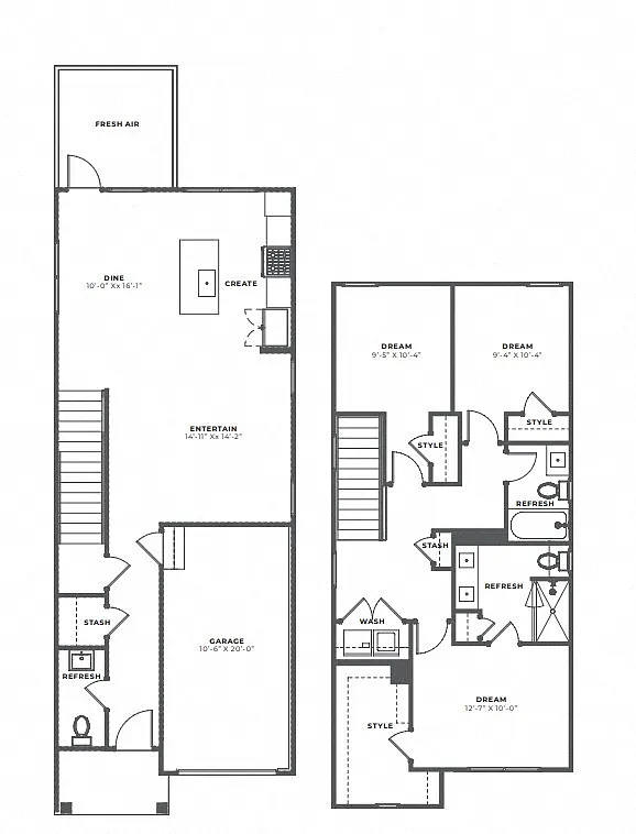 Floor plan Plan A